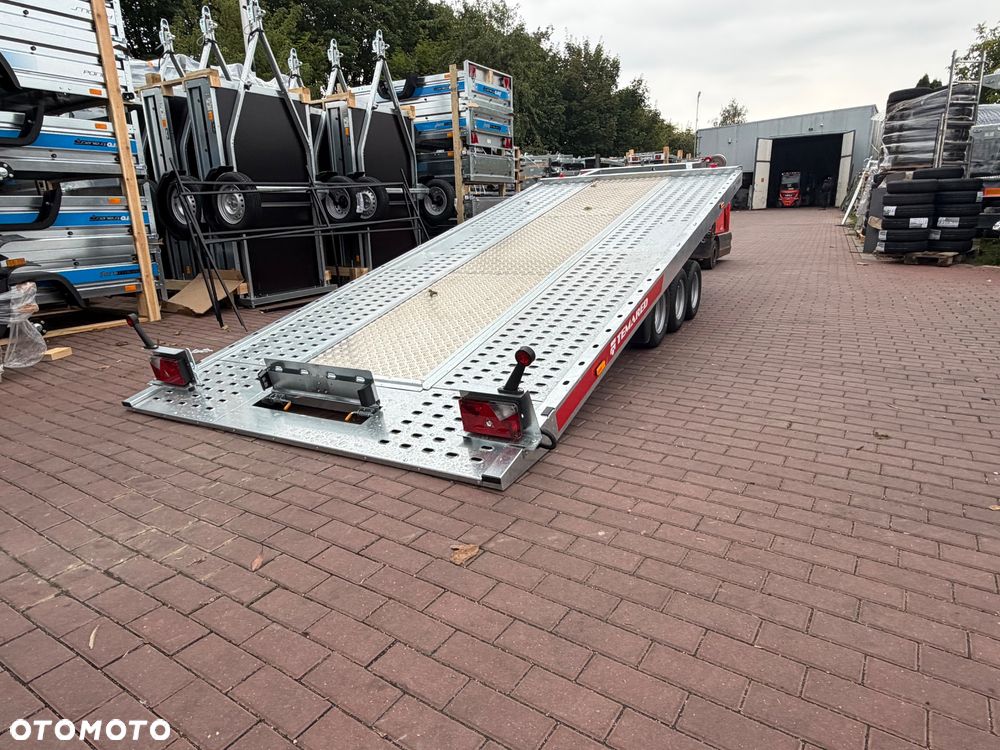 TEMARED Laweta Temared Carkeeper 480/3 DMC 3500 kg 480x200 3 osie uchył hydrauliczny - 4