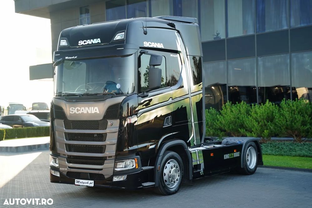 Scania S 500 / PLATĂ JOSĂ / RETARDER / AER CONDIȚIONAT PARCARE / EURO 6 - 4