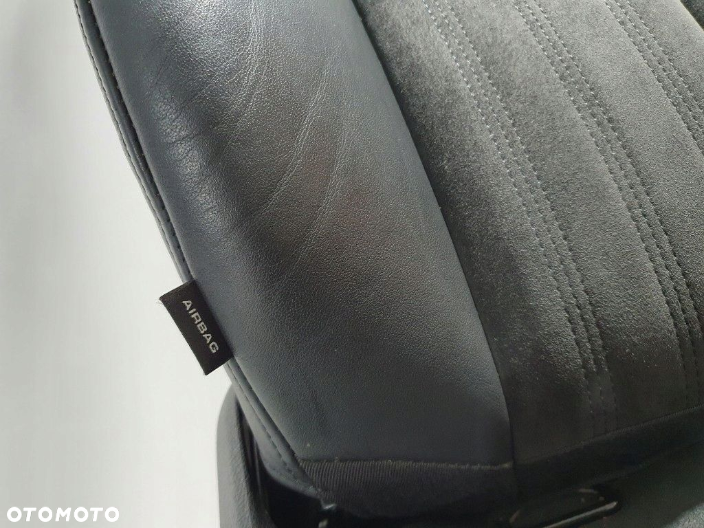 AUDI A6 C7 4G 2015r FOTEL PASAŻERA SKÓRA ALCANTARA GRZANY ELEKTRYCZNY IDEAŁ - 14