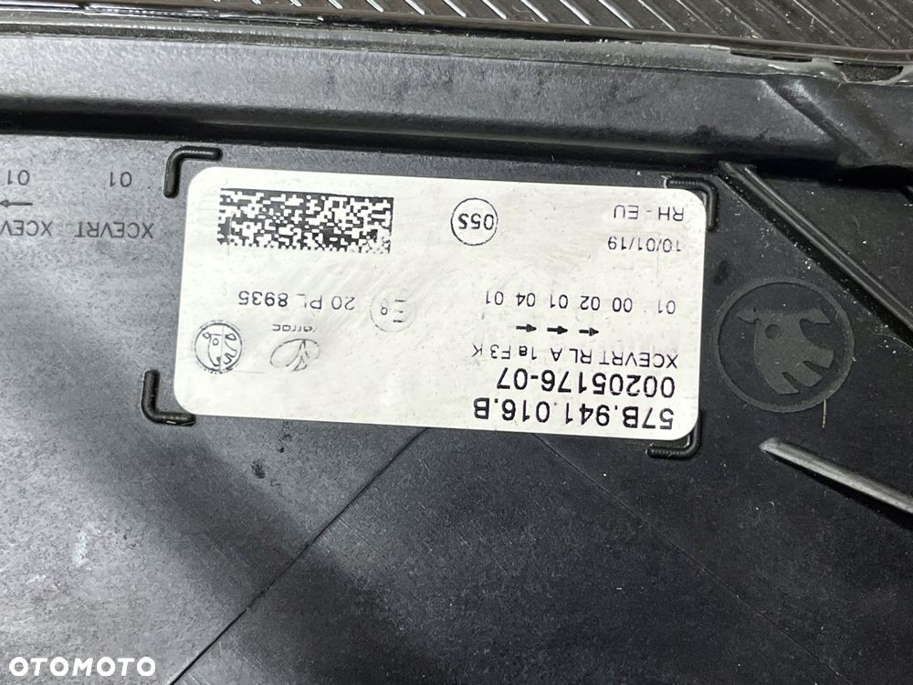 full led skoda karoq reflektor prawy przedni 57b941016b org fv wys 24h - 14