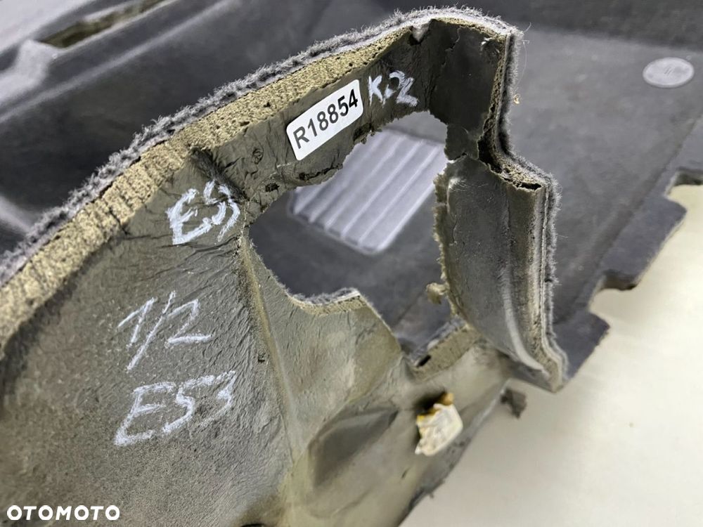 Wykładzina BMW X5 E53 99-03r. podłoga dywan mata czarna przód i tył KOMPLET - 9