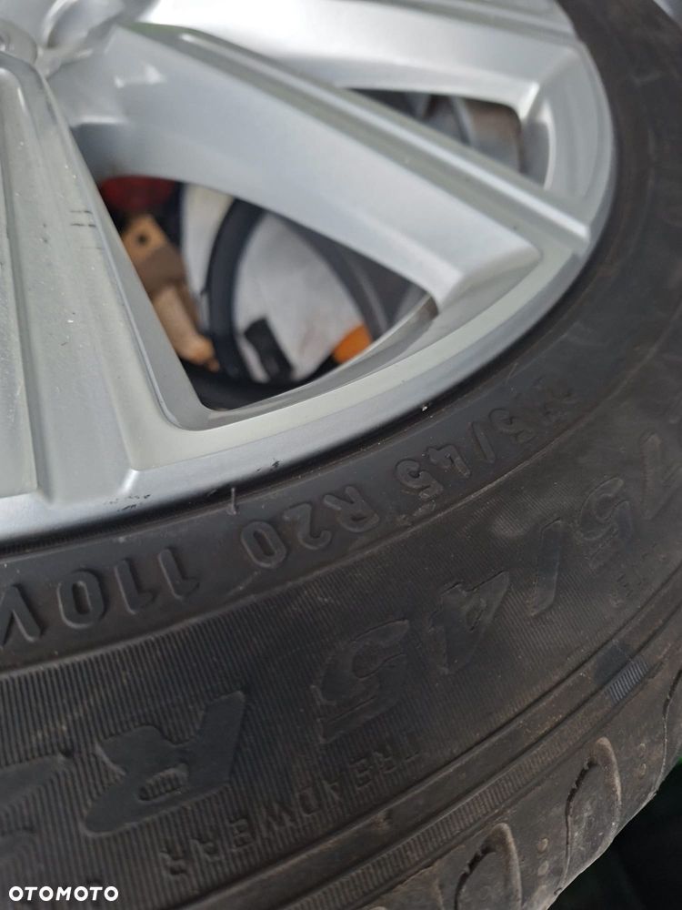 FELGI ALUMINIOWE KOŁA RENAULT MEGANE V E-TECH 20x7j OPONY 22r Ładne 5x114.3 - 15