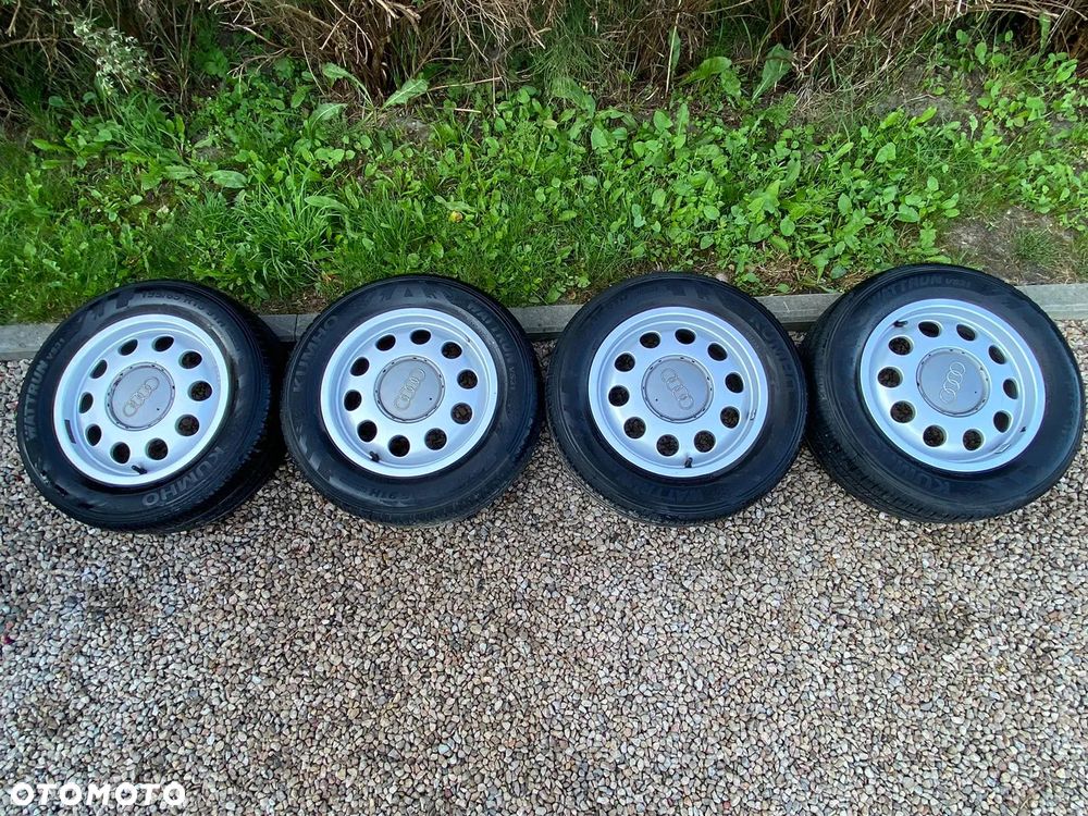 AUDI VW  ALUFELGI FELGI ALUMINIOWE R15 5X100 6JX15H2 ET38 - 1