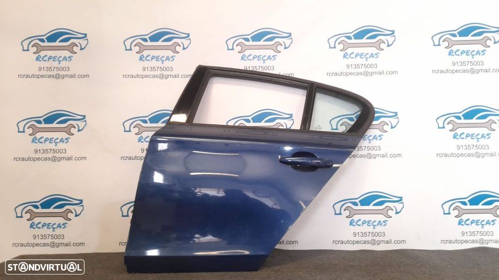 PORTA PORTAS TRASEIRA TRÁS ESQUERDA BMW 41527191017 7191017 BMW SERIE 1 E87 FECHO ELEVADOR MOTOR PUXADOR VIDRO - 4