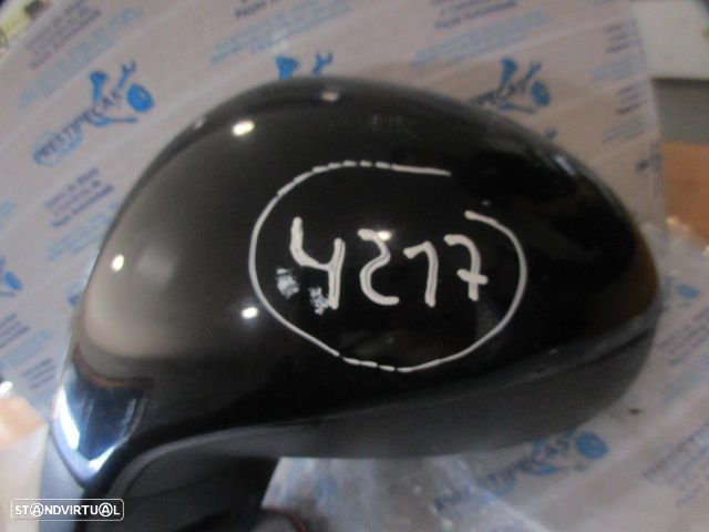 Espelho Esp4217 PEUGEOT 308 T7 FASE 1 2009 1.6HDI 90CV 3P PRETO ESQ ELETRICO SEM PISCA 6 PINOS Sem Pisca - 4