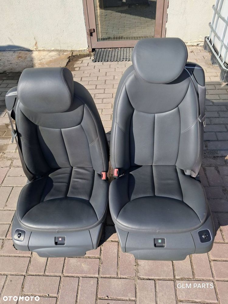 mercedes-benz sl r230 fotele prawy + lewy ciemny szary komplet