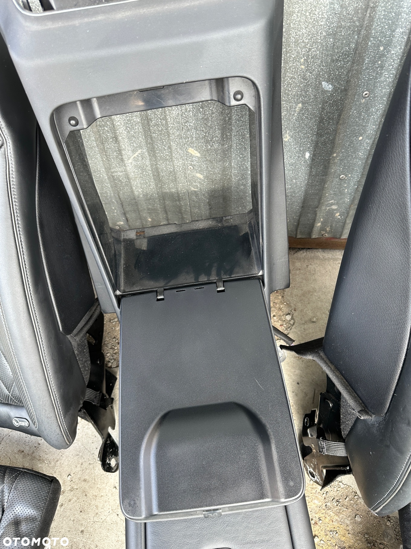 MERCEDES s 222 fotel S63 AMG kanapa tył siedzisko oparcie  czarna skóra grzana wentylowana wózek sanki fotela - 9
