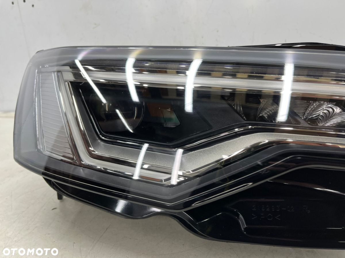 Lampa reflektor Audi A6 C8 4k 18-25r. PRAWA przednia MATRIX LED kompletna prawy przód 4k0941040e - 9