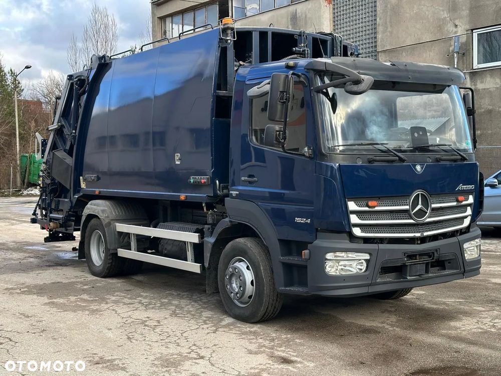 Mercedes-Benz Atego 1624 śmieciarka 2 komory NTM 15m3 EURO 6 - 2
