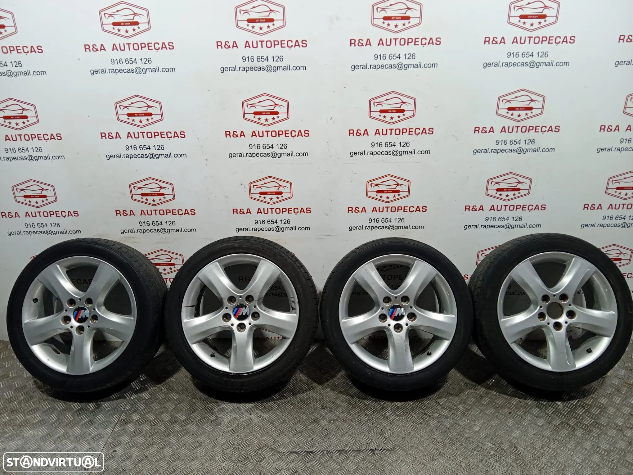 Jantes 17 Originais BMW Serie 1 E81 E87 17H2x7J ET47 - 1