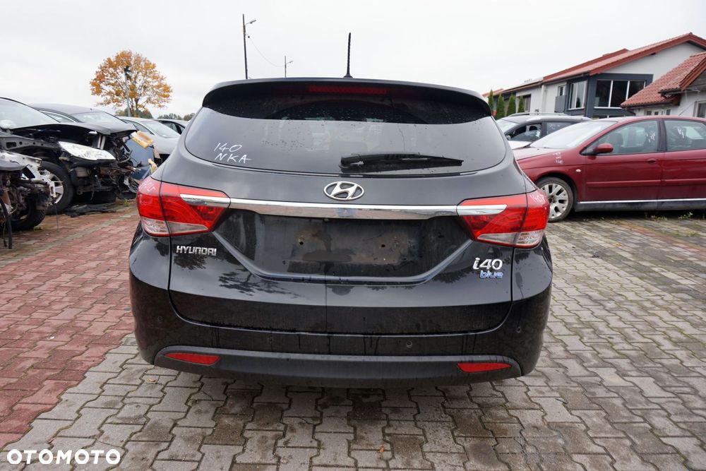 HYUNDAI I40 VF KOMBI 2013 NKA 1.7 CRDI D4FD 0KM SC55J CZARNY na części - 4