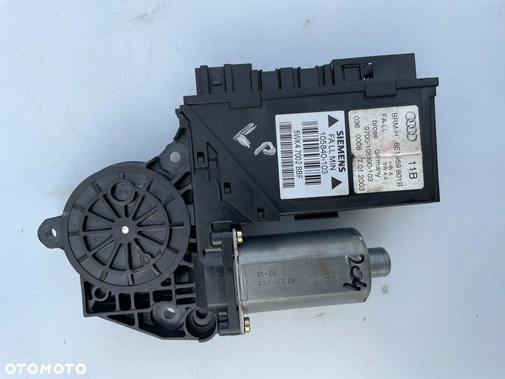 Silniczek szyby lewy przód Audi A4 B6 8E1959801B 105840103 - 1