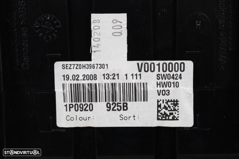 Quadrante Seat Leon (1P1)  Quadrante Seat Leon 1P Fr - 8