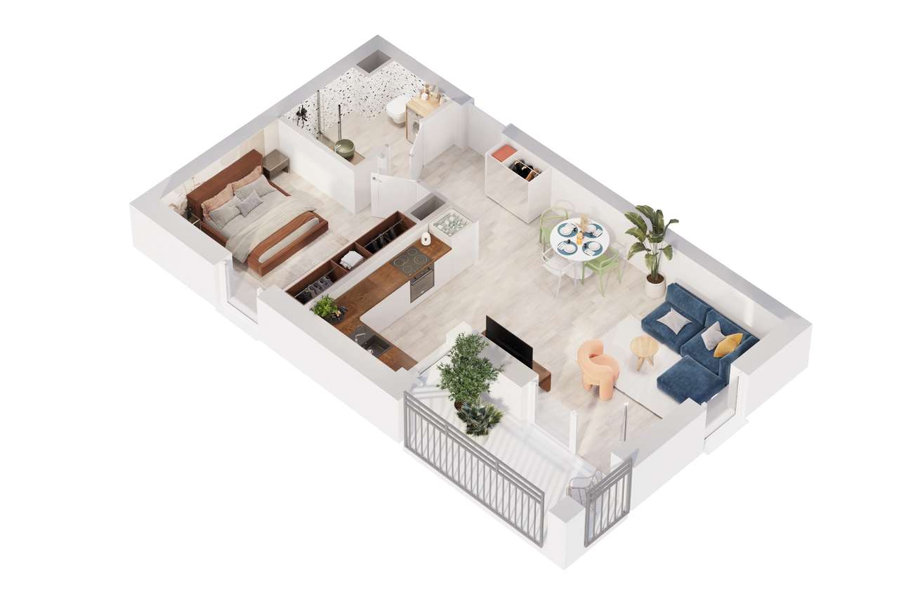 Mieszkanie na sprzedaż, 2 pokoje, 50 m², Murowana Goślina