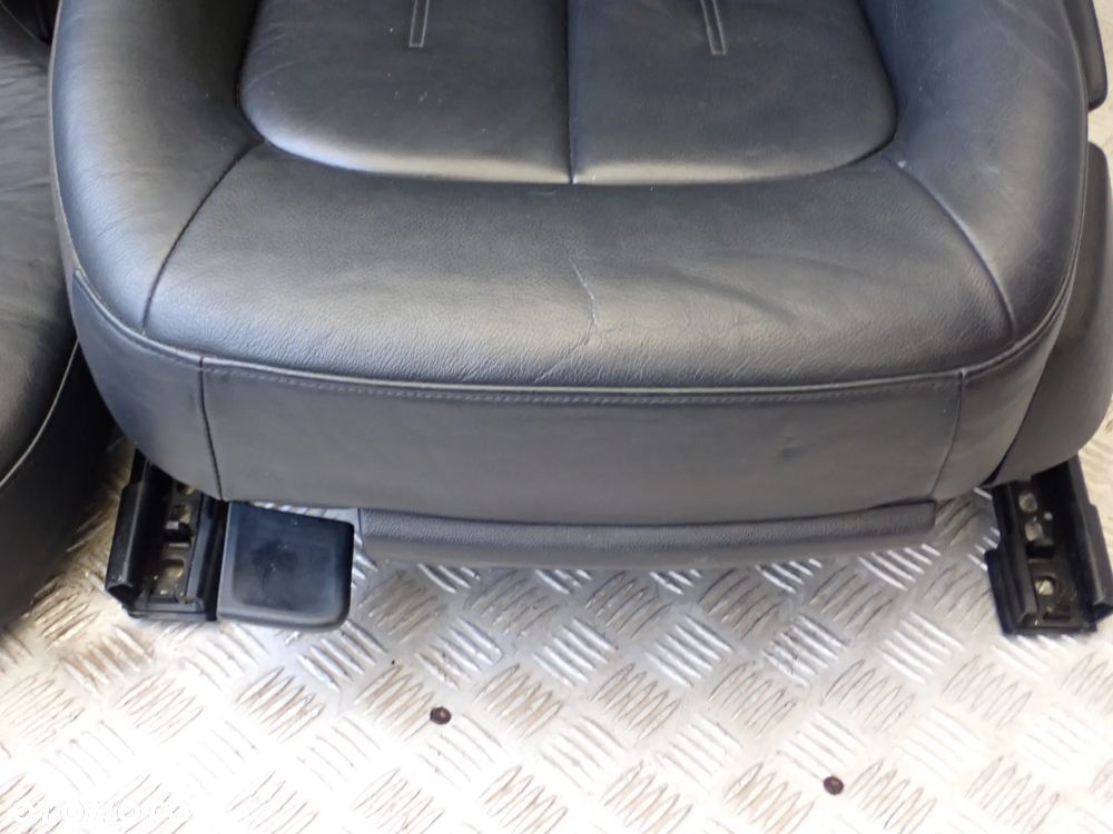 AUDI A6 C7 FOTEL PRZEDNI PRAWY / LEWY ORAZ KANAPA TYLNIA  SKÓRA  KOMPLET, DOSTĘPNE 2 KOMPLETY - 9