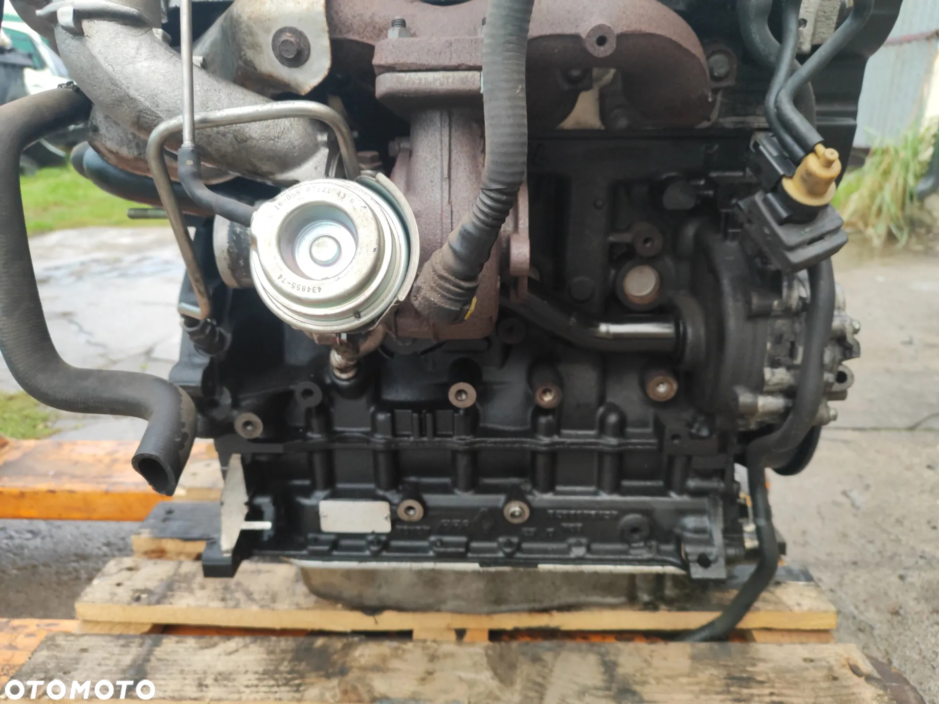 Silnik kompletny 2.2 dCi G9T 743 150KM Renault Master II Opel Movano Espace IV Vel Satis komplet jak zamontowany w aucie na chodzie-Film - 7