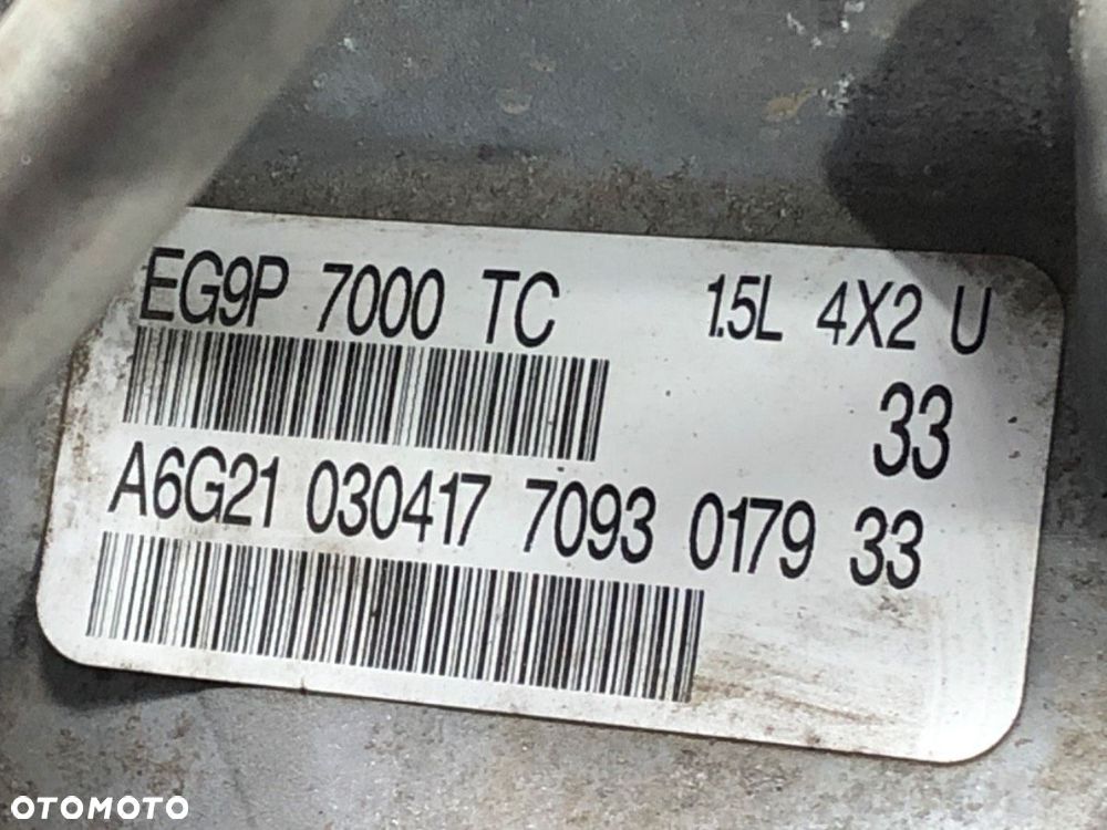 SKRZYNIA BIEGÓW  FORD MONDEO V liftback (CE) 2014 - 2022 1.5 EcoBoost 118 kW [160 KM] benzyna 2014 - 6
