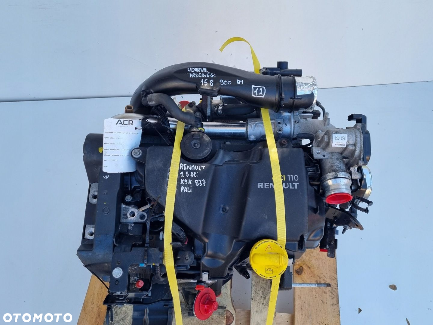 SILNIK KOMPL Renault Megane III 1.5 DCI 110KM udokumentowane 158tyś K9K837 - 5