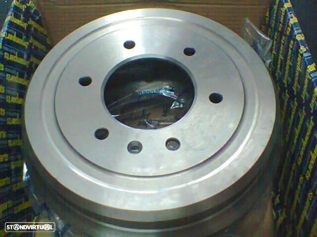 Par tambores de travão Opel Campo Bedford Brava isuzu KBD26 (novos) - 2