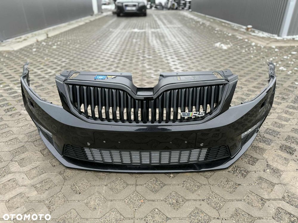 Skoda Octavia III RS Zderzak Przód Przedni Kompletny 4xPDC Spryskwiacze 13-17 LF9R - 8