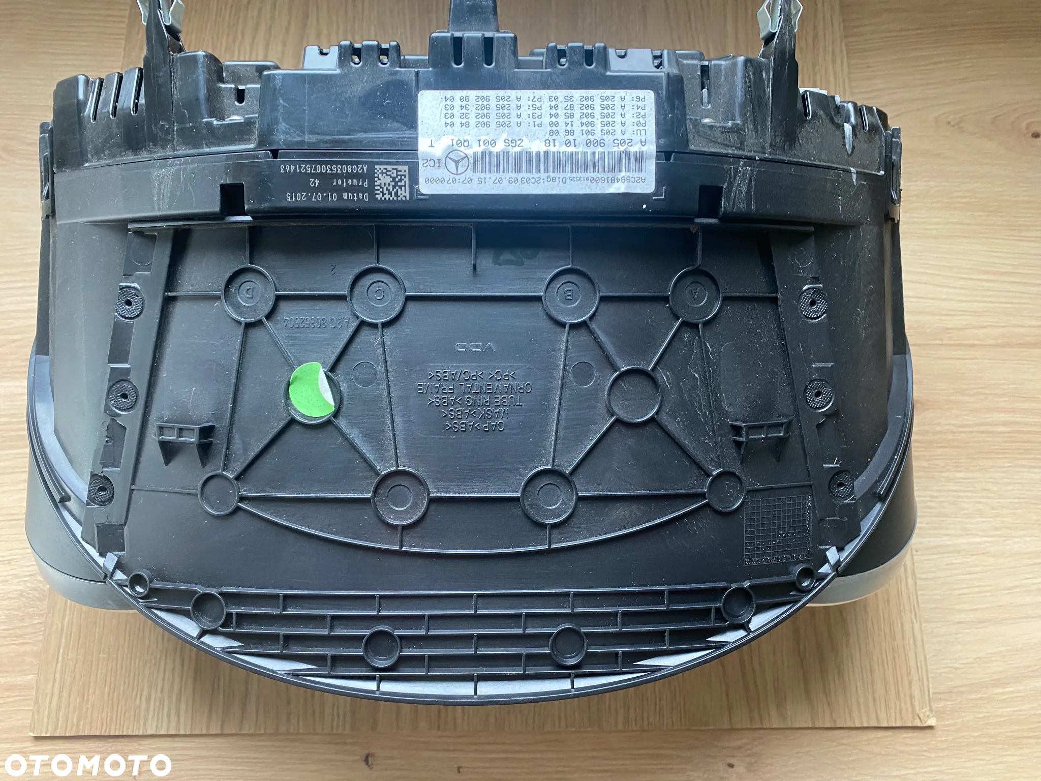 LICZNIK ZEGARY MERCEDES KLASA C W205 A2059001018 - 6