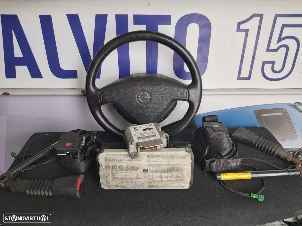 Conjunto Airbags Opel Astra G 1998/2003 - 1