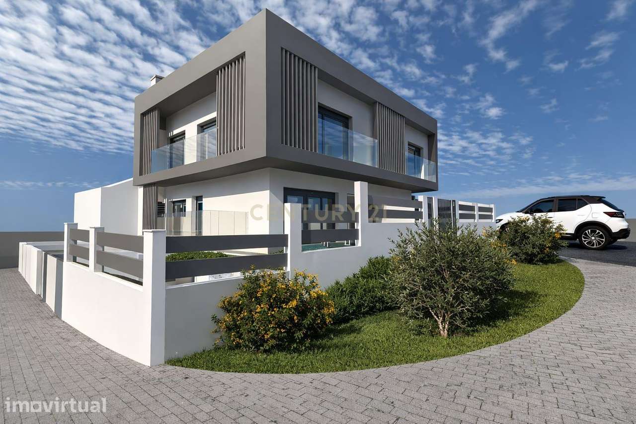 Moradia Geminada T3 com Piscina e Cave | Construção com Início Previst - Grande imagem: 2/18