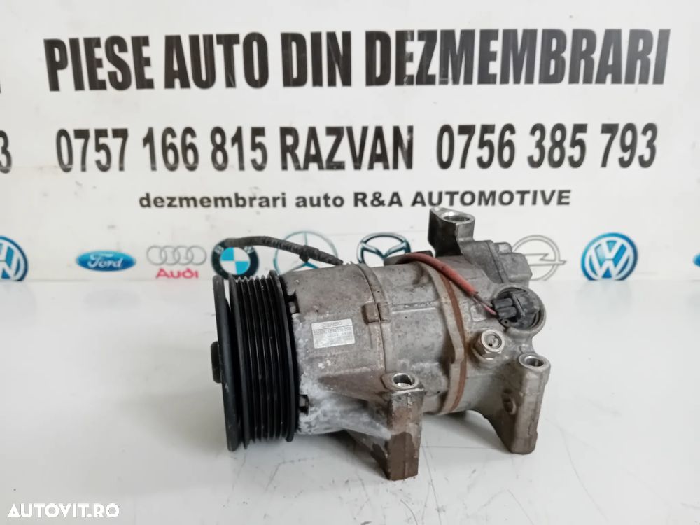 Compresor Clima AC Toyota Yaris Auris Corolla Verso 1.4 Diesel Motor 1ND 1-ND 1ND-TV EU5 447260-2333 - 1