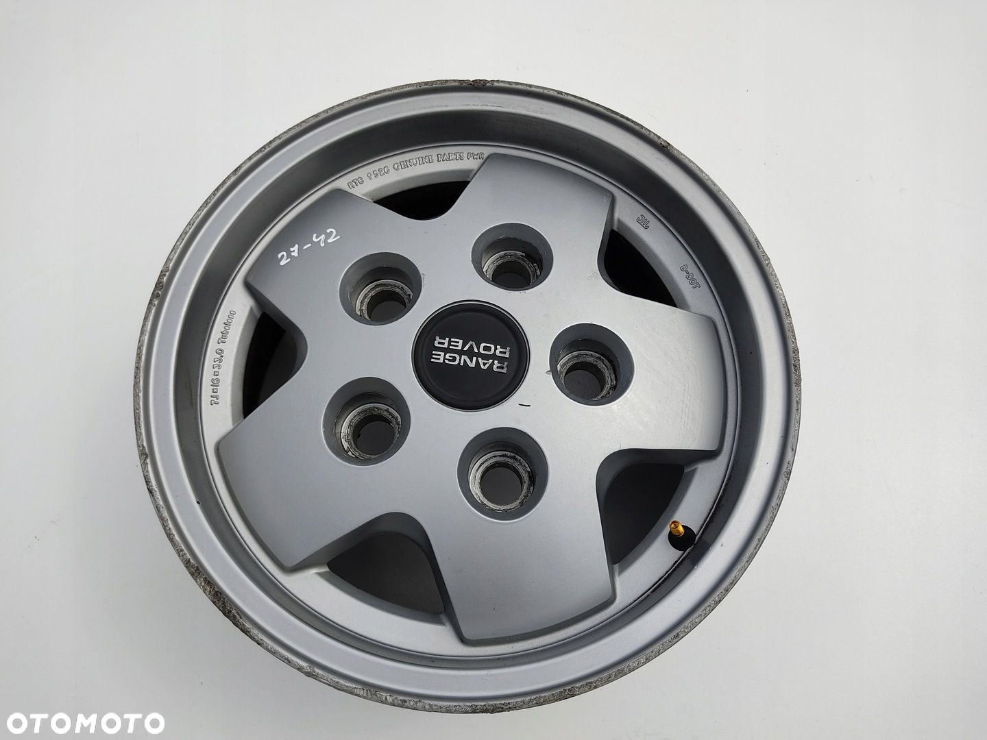 FELGA ALUMINIOWA ALUFELGA 16 RANGE ROVER CLASSIC 7J ET 33 RTC9526 1970-1994 - 2