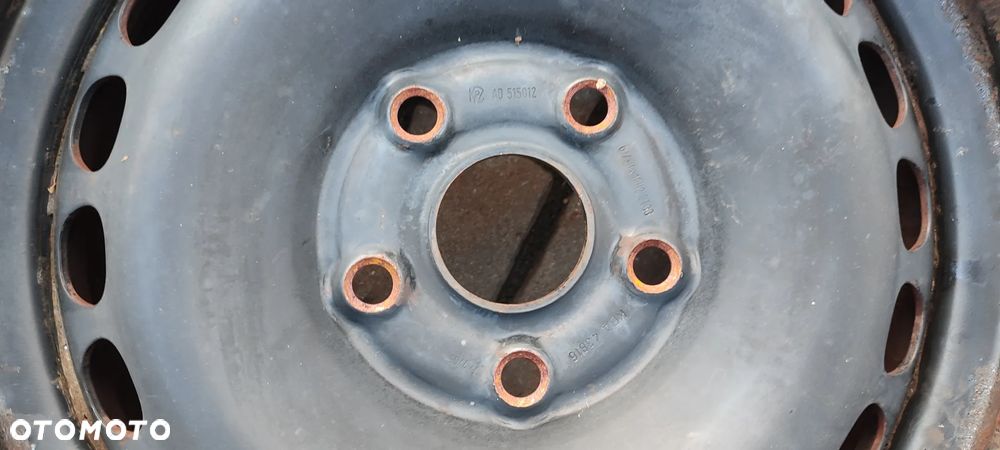 FELGI STALOWE 5x112 6,5Jx15 CALI ET33 AUDI A4B6 B7 2 SZTUKI PARA - 4