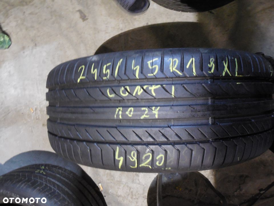 OPONY 245/45R19 CONTINENTAL CONTI SPORT CONTACT 5 XL MO  DOT 1223 / 4920 8MM - 2