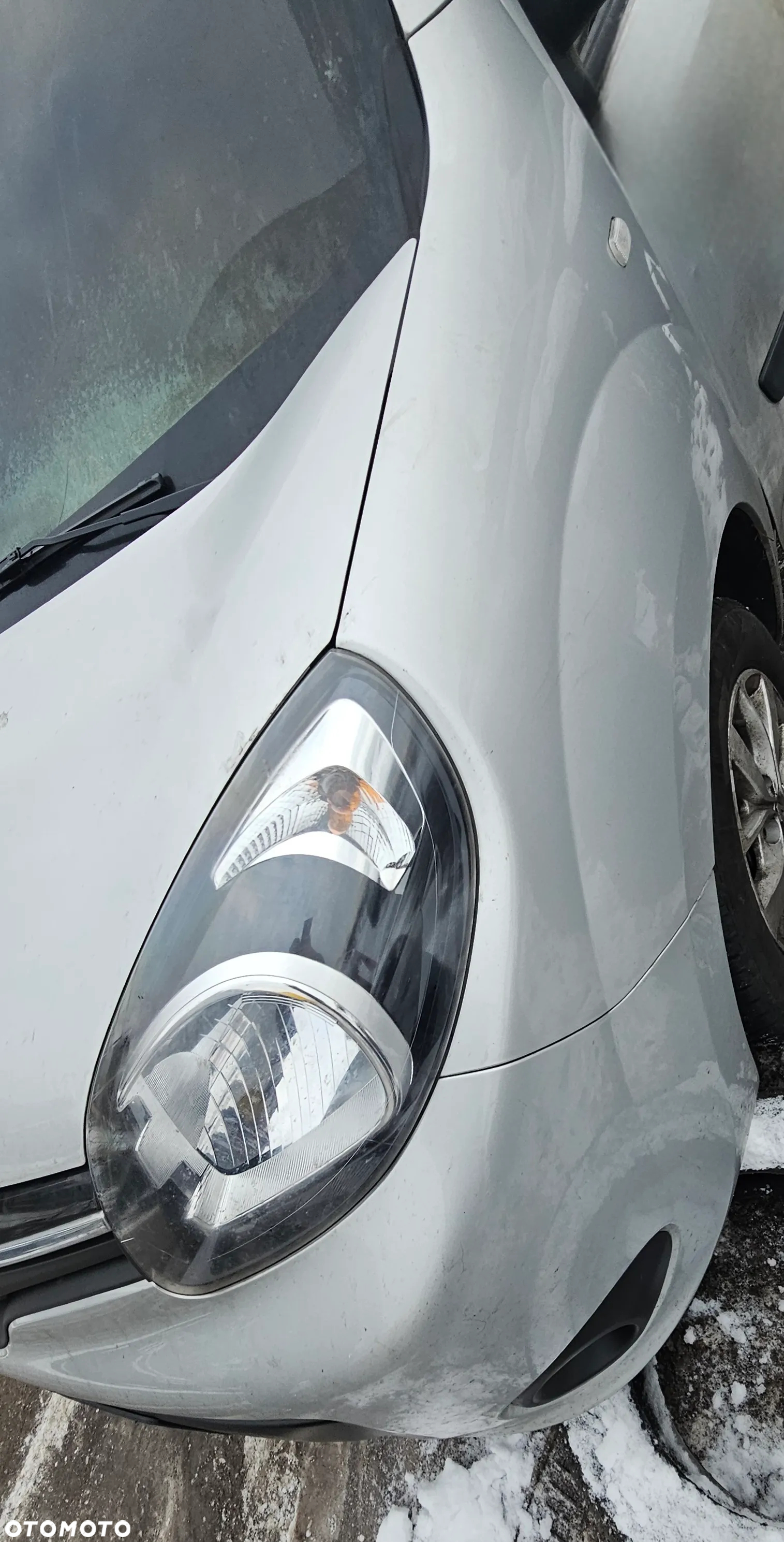 Przód kompletny Renault Kangoo 1.2 maska lampy błotniki pas chłodnice zderzak komplet - 2