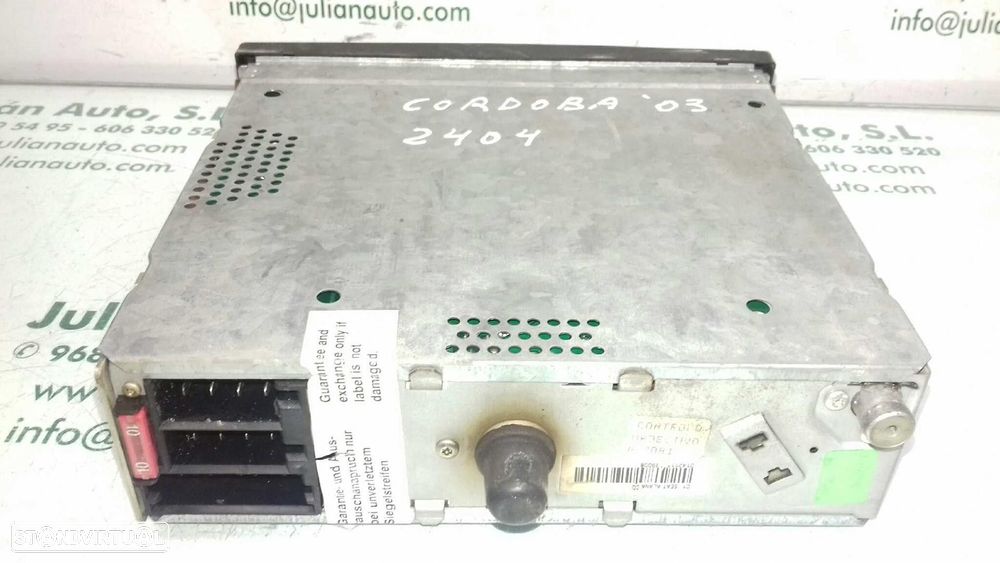 SISTEMA AUDIO / RADIO CD SEAT CORDOBA 2003 - 1