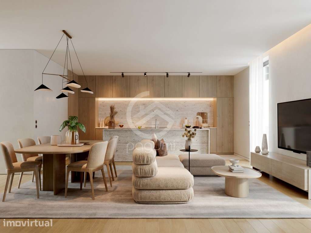 Apartamento T3 Vila Meã - Moderno com elevada qualidade - Grande imagem: 4/23