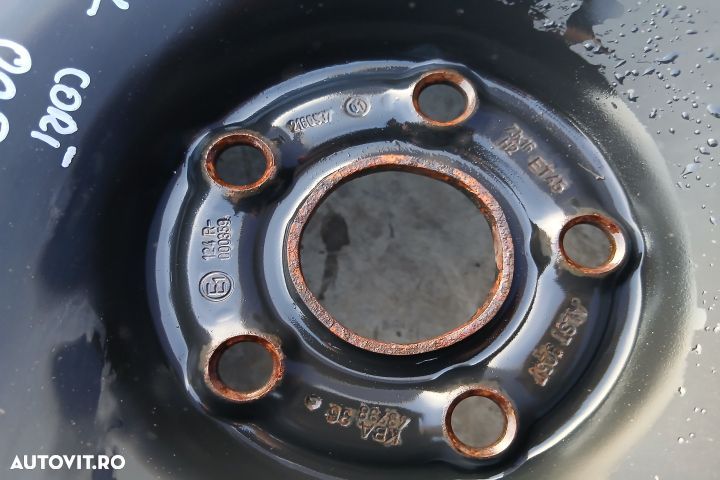 Janta tabla cu anvelopa 16 124R-000359 7JX16H2 ET45 205/55 R16 124R-0 - 3