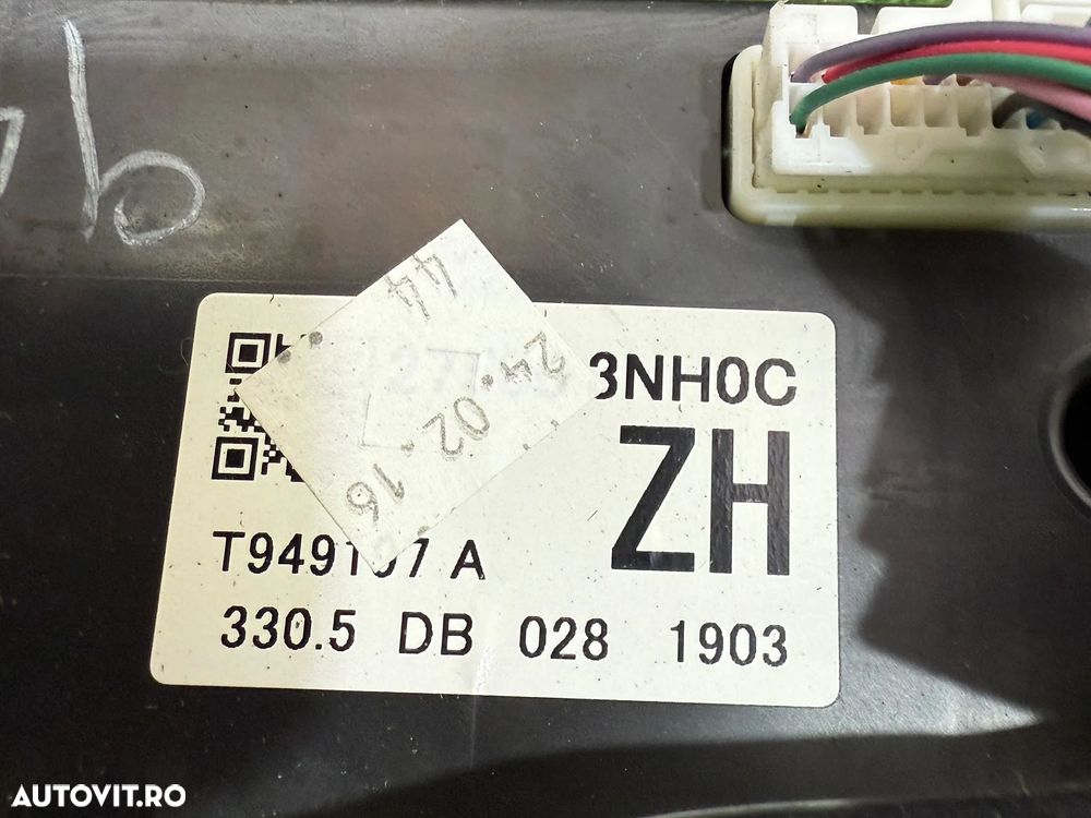 PANOU CENTRAL COMANDA CLIMA AUDIO NISSAN LEAF EM57 ELECTRIC 2016 COD OEM 682603NLOA 687513NLOA 2011-2017 - 7