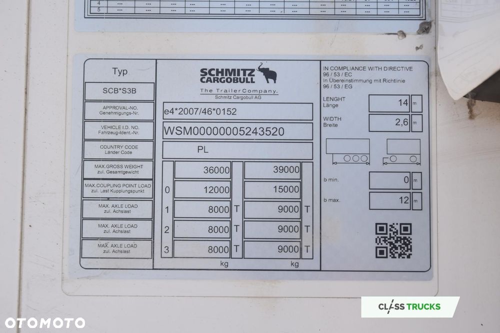 Schmitz Cargobull SKO FP 60 ThermoKing SLXi 300 - 15