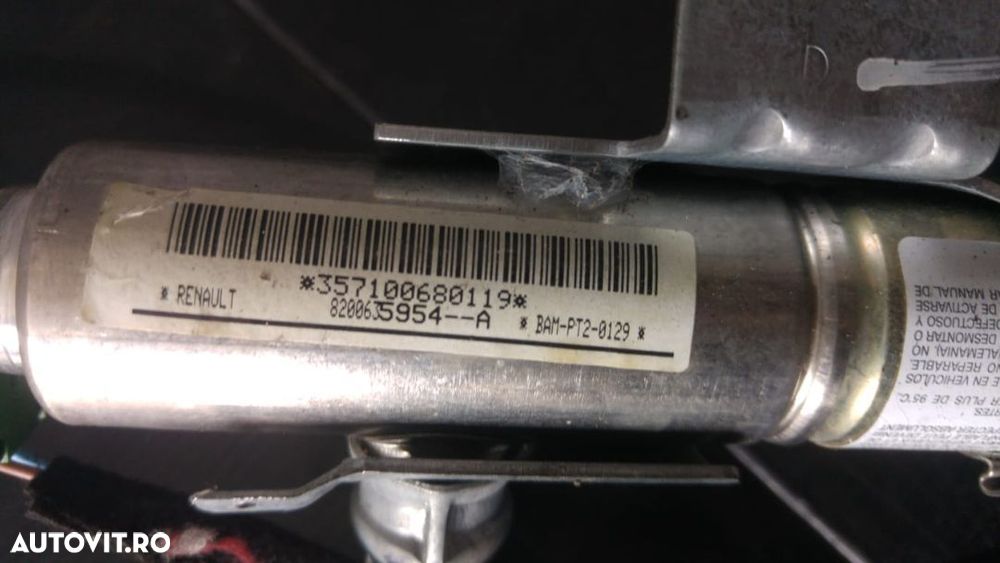 Airbag cortina dreapta renault clio 3 2010 8200635954-a - 2