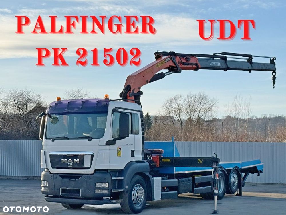 MAN TGS 26.400 * AUTOLAWETA 7,70m + PALFINGER PK 21502 + PILOT * STAN BDB - 1