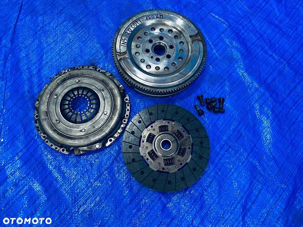 DWUMAS KOŁO DWUMASOWE ZAMACHOWE DOCISK SPRZĘGŁO KOMPLET OPEL INSIGNIA A 2.0 CDTI DIESEL 160KM A20DTH F40 2008- ; SACHS 000523 ; 1878006590 ; 3082002404 ORYGINAŁ - 10