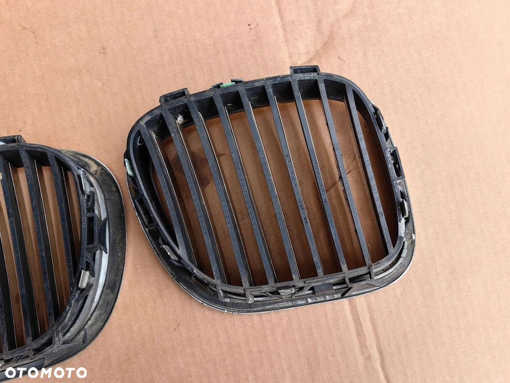 Grill Atrapa nerki BMW z3 chrom oryginalne 8397503 8397504 komplet - 6