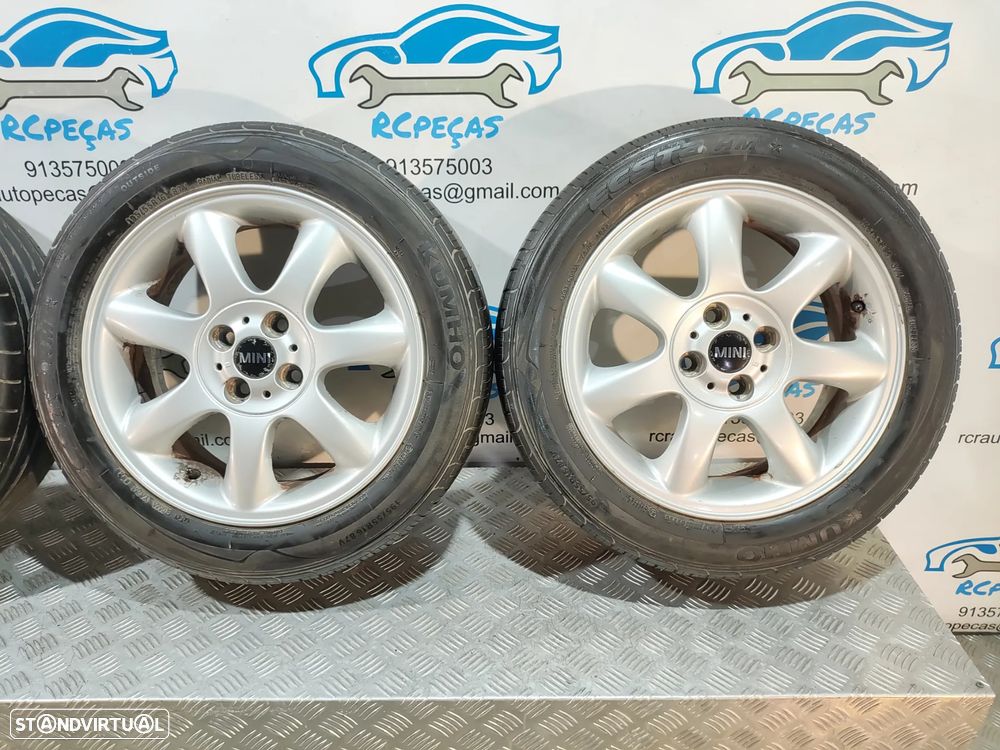 - JANTES RONAL ORIGINAIS MINI COOPER R56 16 POLEGADAS 6.5J ET48 4X100 36116775684 6775684 - 3