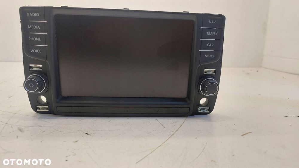 vw passat b8 golf vii 7 polo 6c ekran wyświetlacz monitor 5g0919606 europa - 2