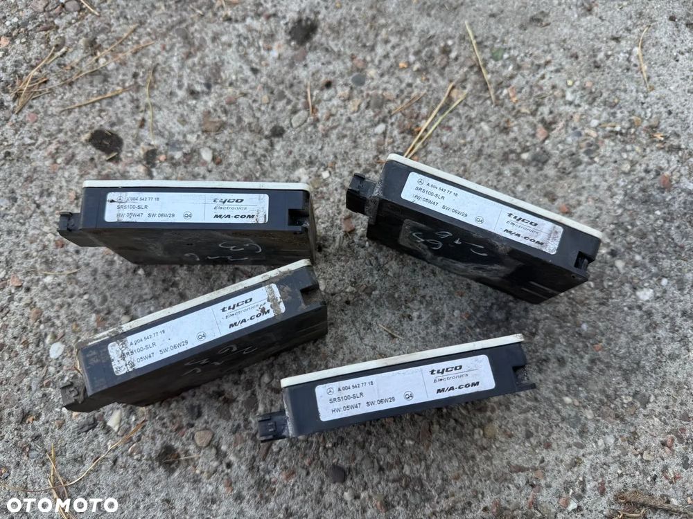 mercedes w221 w216 czujnik radar modul a0045427718 - 1