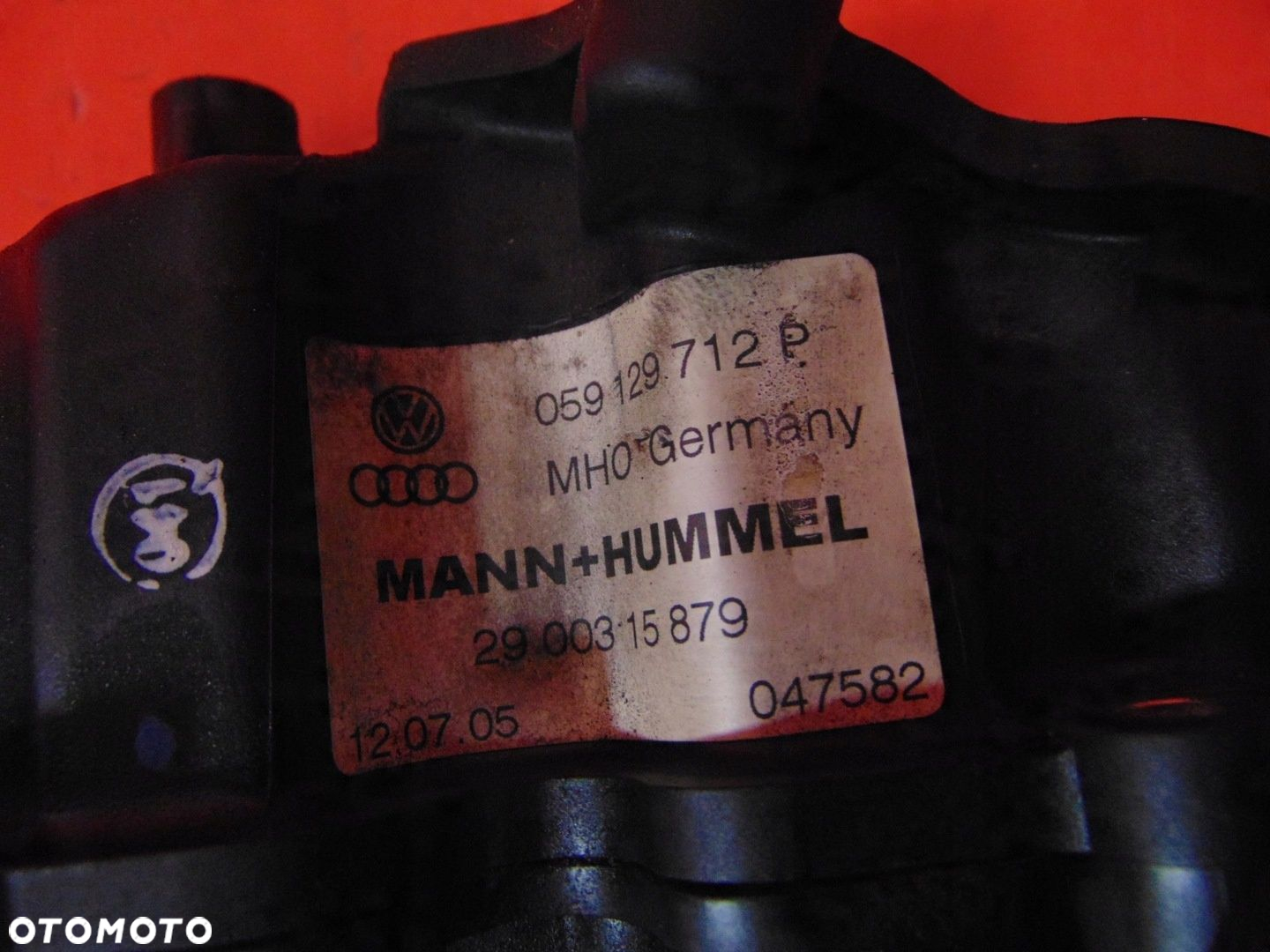 AUDI A4 B7 8E 8E2 04- 3.0 TDI A6 C6 KOLEKTOR SSĄCY PRAWY 059129712P - 5