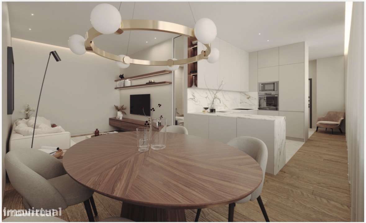 Apartamento T2 novo em Braga - Grande imagem: 3/13