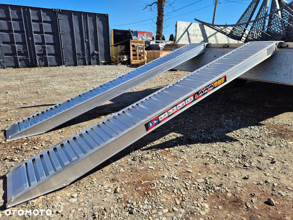 Najazdy aluminiowe specjalistyczne 3m/3710kg, darmowa dostawa 0 zł