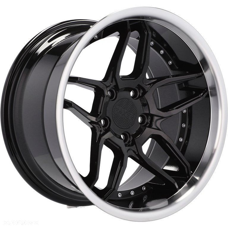 4x Felgi HAXER 18 m.in. do BMW E34 E38 E39 E60 E61 E65 8.5+10 Cali Szeroki Rant ! - SSA01 (HX030) - 3