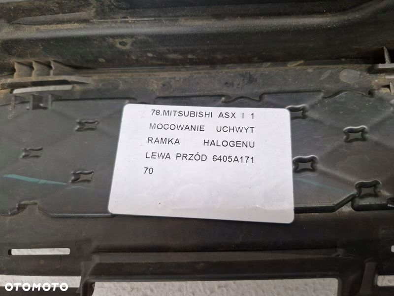 MITSUBISHI ASX 1 I UCHWYT MOCOWANIE RAMKA HALOGENU LEWY PRZÓD LEWA PRZEDNIA - 5