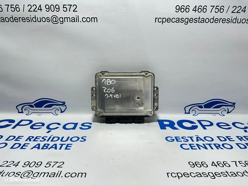 .Centralina Motor Original Bosch PSA Peugeot 206 1.4 HDi 70cv 8HZ 8HX 9658556780 0281011783 1998 - 20013 - 4